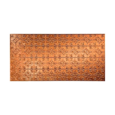 FASÄDE Traditional 2 4-foot x 8-foot PVC Wall Panel in Antique Bronze