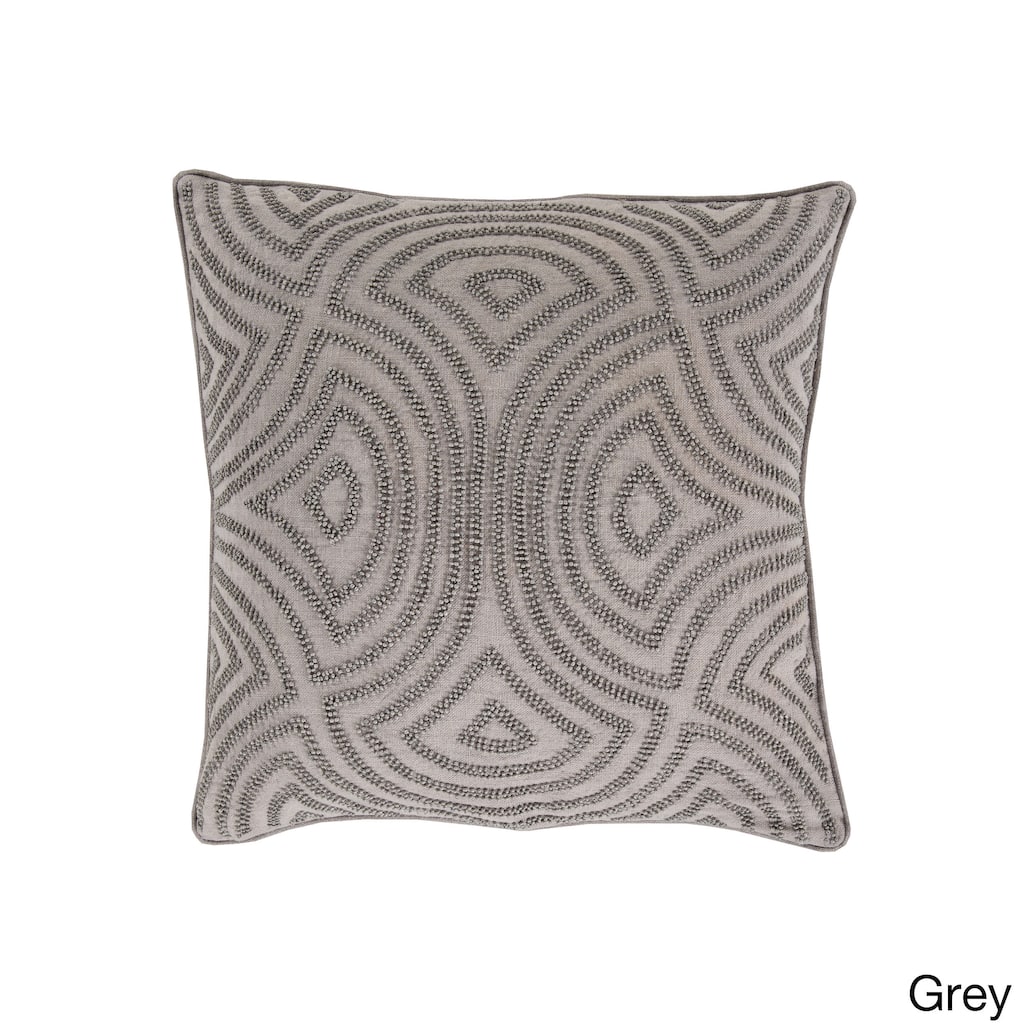 Decorative Adriel Geometric 20-inch Throw Pillow
