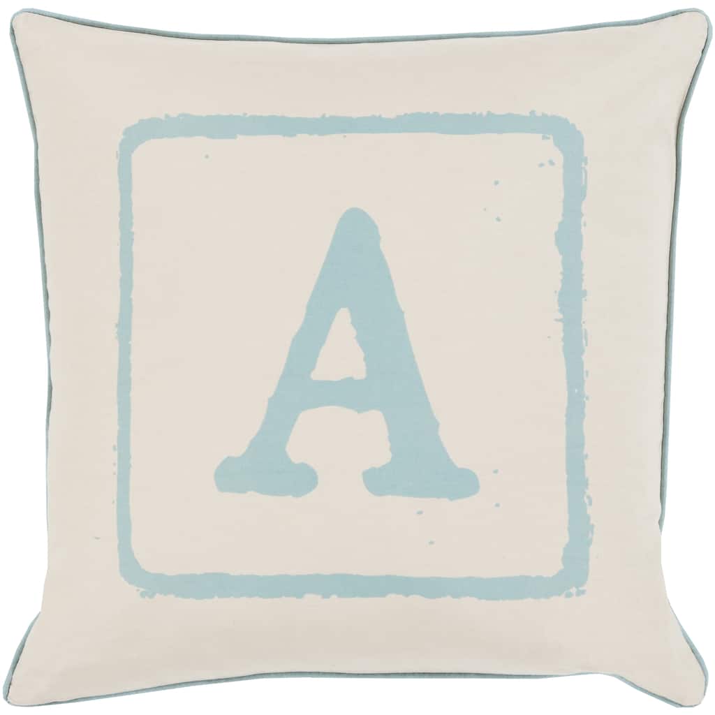 Desmond Feather Down Filled or Poly Filled 18-inch Throw Pillow