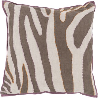Decorative Joanna Animal 18-inch Poly or Feather Down Filled Throw Pillow