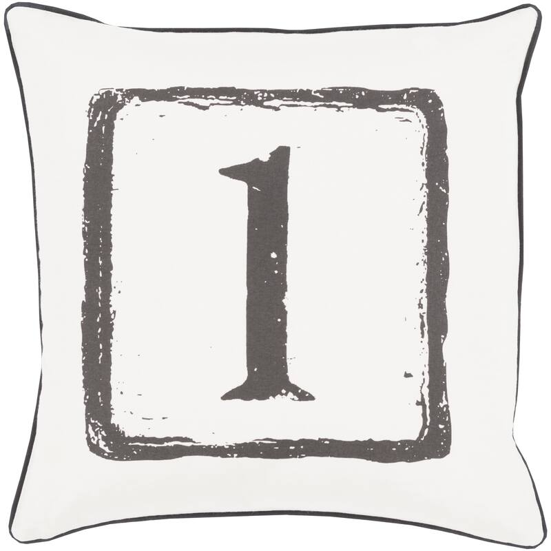 Phyllis Feather Down Filled or Poly Filled 20-inch Throw Pillow