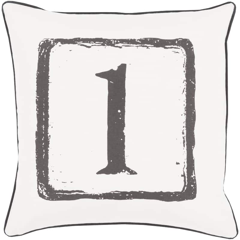 Phyllis Feather Down Filled or Poly Filled 20-inch Throw Pillow