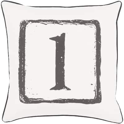 Phyllis Feather Down Filled or Poly Filled 20-inch Throw Pillow