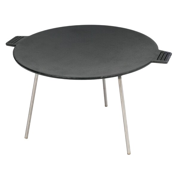 Bayou Classic 7488 Cast Iron Discada Campers Griddle Grill