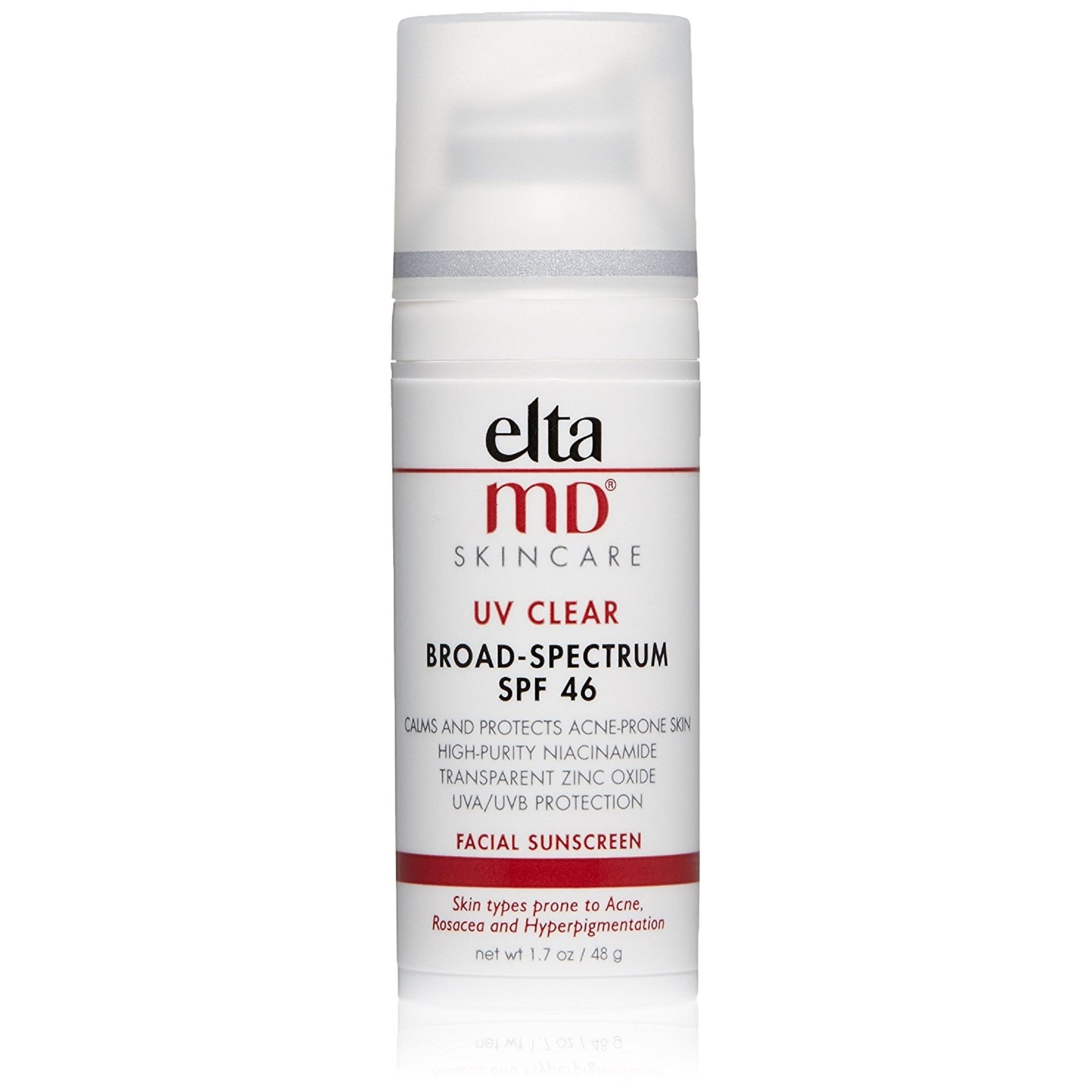 EltaMD UV Clear Broad-Spectrum SPF 46 - Top 7 Best Sunscreen For Acne Prone Skin