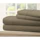 Soft Essentials Ultra-soft 4-piece Bed Sheet Set - King - Taupe