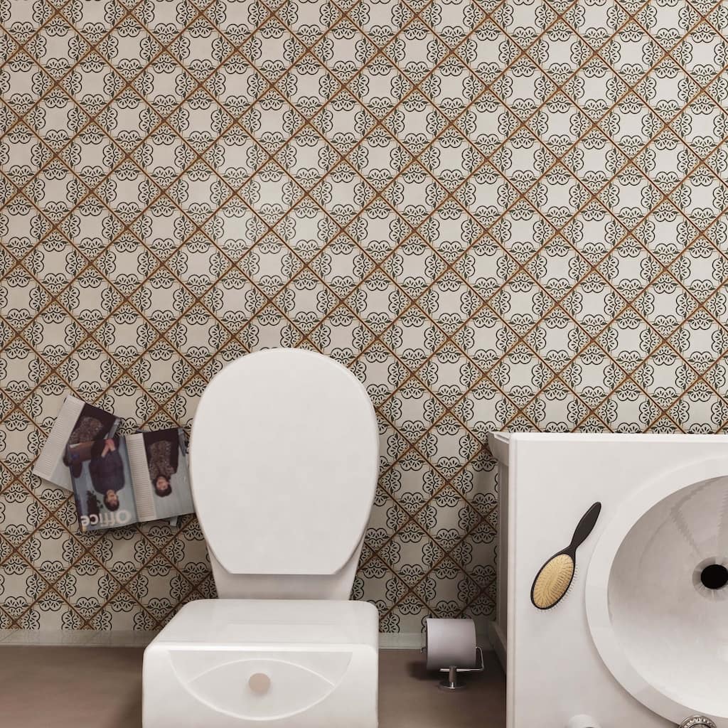 Merola Tile 4.875x4.875-inch Chronicle Ornate Ceramic Floor and Wall Tile (32 tiles/5.84 sqft.)