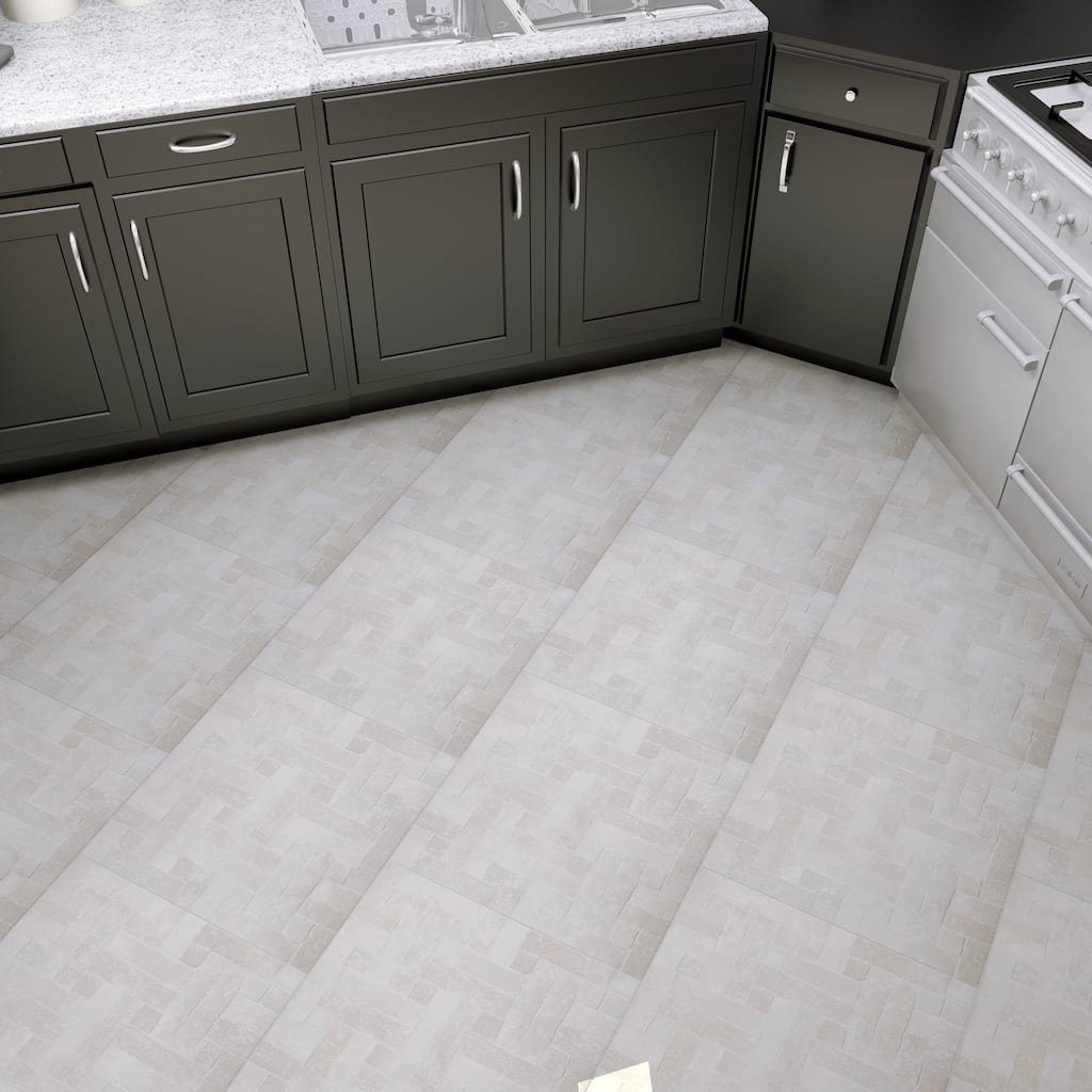 Merola Tile 19.75x19.75-inch Navarre Blanco Porcelain Floor and Wall Tile (Case of 6)