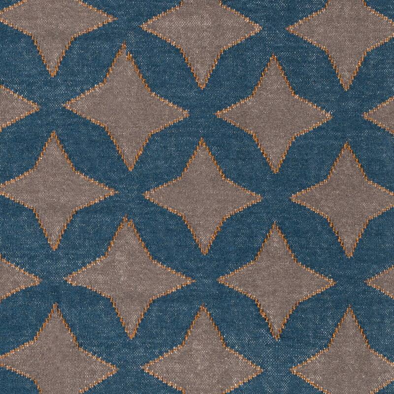 Hand-Woven Madeley Geometric Reversible Wool Area Rug - 5' x 7'6" - 5 ...