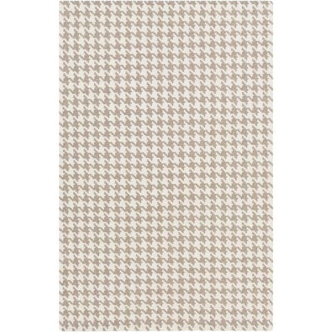 Hand-Woven Roberta Transitional Felted Wool Area Rug