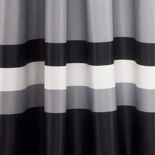 Lush Decor Alexander Stripe Light Filtering Curtain Panel Pair