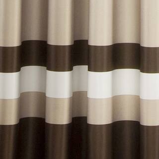 Lush Decor Alexander Stripe Light Filtering Curtain Panel Pair