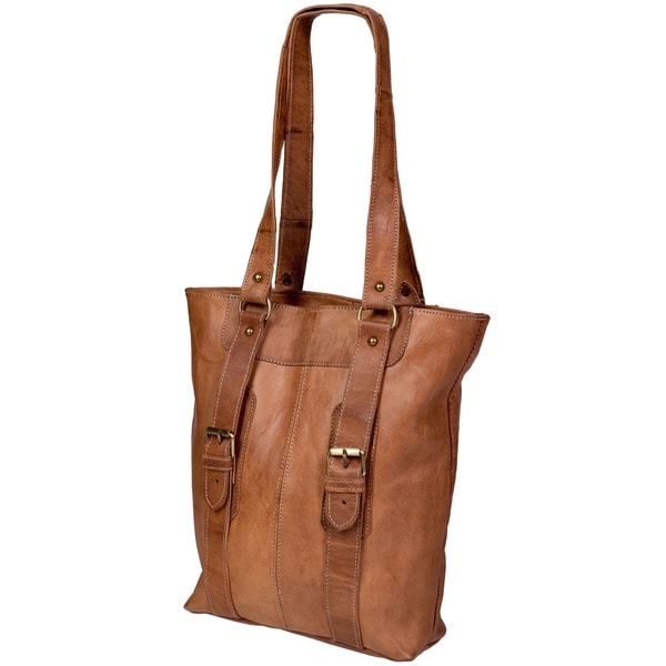 Rihani Moroccan Leather Tote (Morocco)   17611403   Shopping