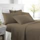 Home Collection Ultra-soft 6-piece Bed Sheet Set - King - Taupe