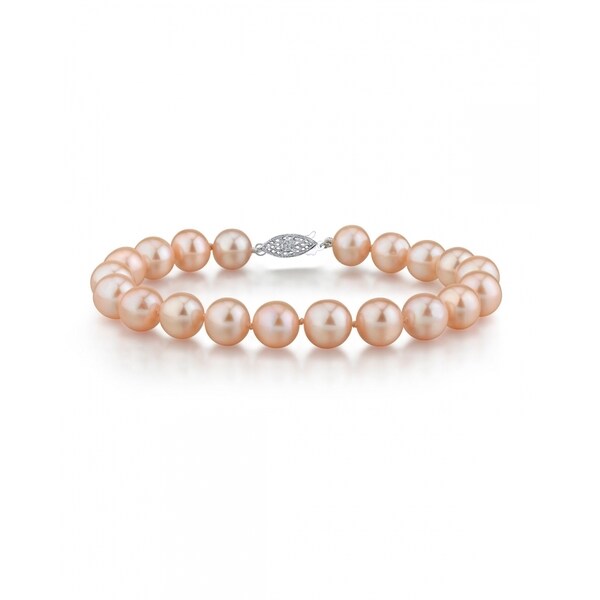 Shop Radiance Pearl 14k Gold AAA-quality Peach Freshwater Pearl