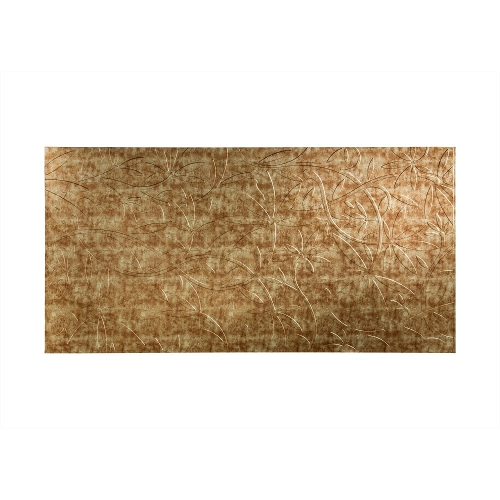 FASÄDE Audrey 4-foot x 8-foot PVC Wall Panel in Bermuda Bronze