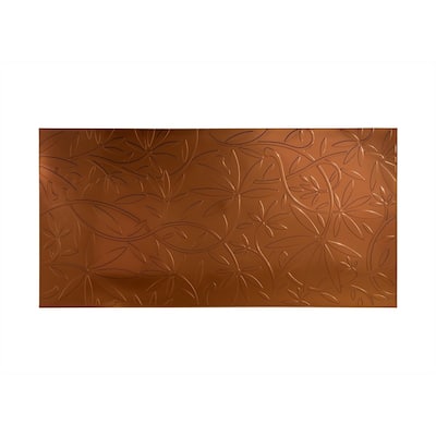Fasade Audrey Oil Rubbed Bronze 4-foot x 8-foot Wall Panel