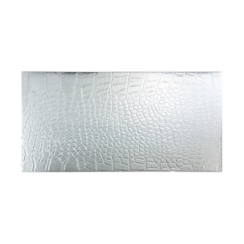 Fasade Cayman Brushed Aluminum Wall Panel (4' x 8')