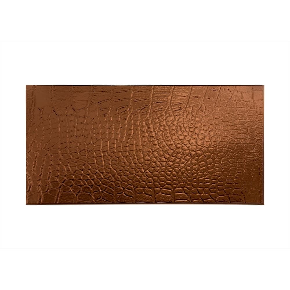 FASÄDE Cayman 4-foot x 8-foot PVC Wall Panel in Oil Rubbed Bronze