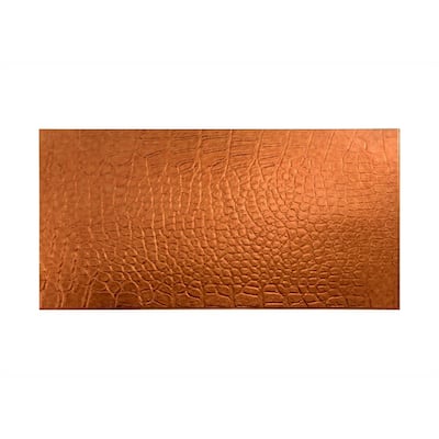 FASÄDE Cayman 4-foot x 8-foot PVC Wall Panel in Antique Bronze