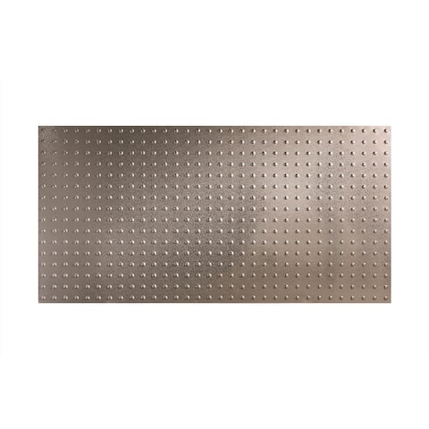 Fasade Dome Galvanized Steel Wall Panel (4' x 8')
