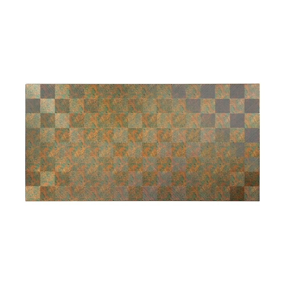 FASÄDE Quattro 4-foot x 8-foot PVC Wall Panel in Copper Fantasy