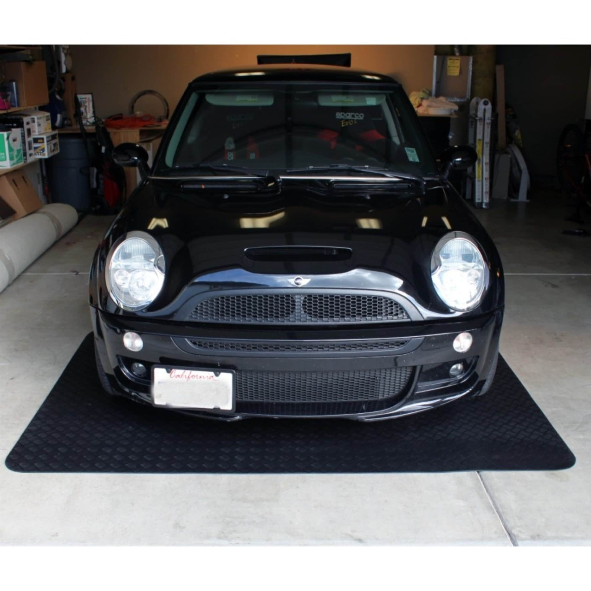 Shop Mats Inc Garage Floor Protection Utility Mat Black On