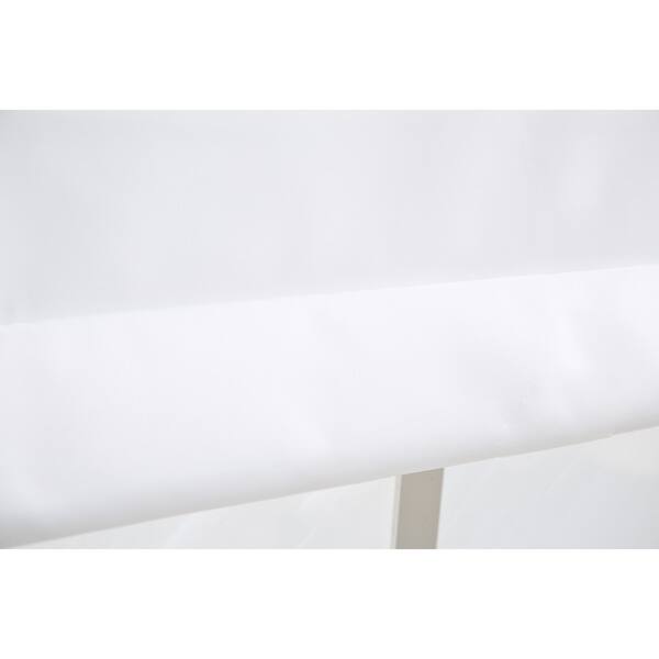 Arlo Blinds Cloud White Light Filtering Cordless Lift Fabric Roman Shades 10532639 Arlo Blinds Cloud White Light