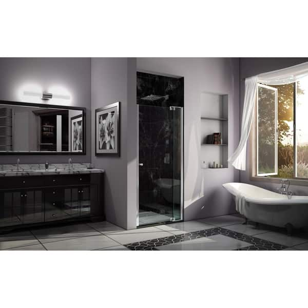 DreamLine Aqua Fold 33.5 W x 72 H Pivot Frameless Shower Door