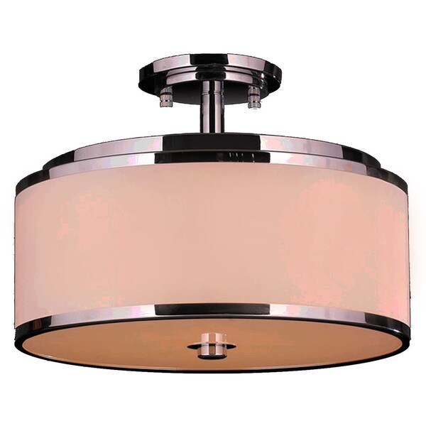Shop Metro Candelabra 6light LED Flush Mount Ceiling Light with Bisque