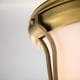 preview thumbnail 6 of 7, Hudson Valley Newport Flush 2-light Aged Brass Small Flush Mount