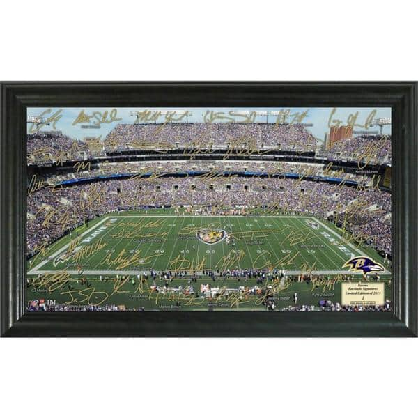 BALTIMORE RAVENS HOMEFIELD RUG