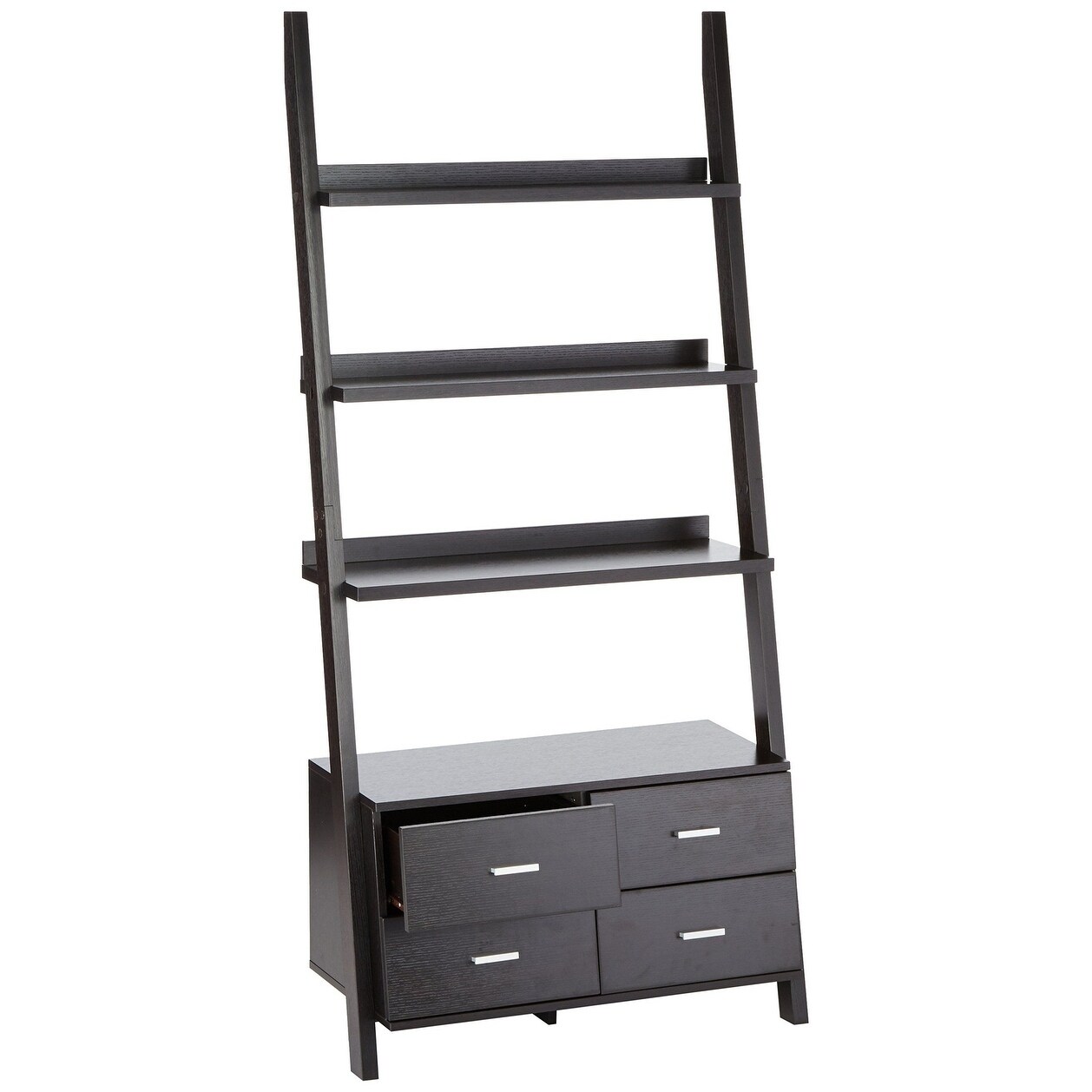 Coaster 5 Shelf Ladder Bookcase in Cappuccino for sale online 