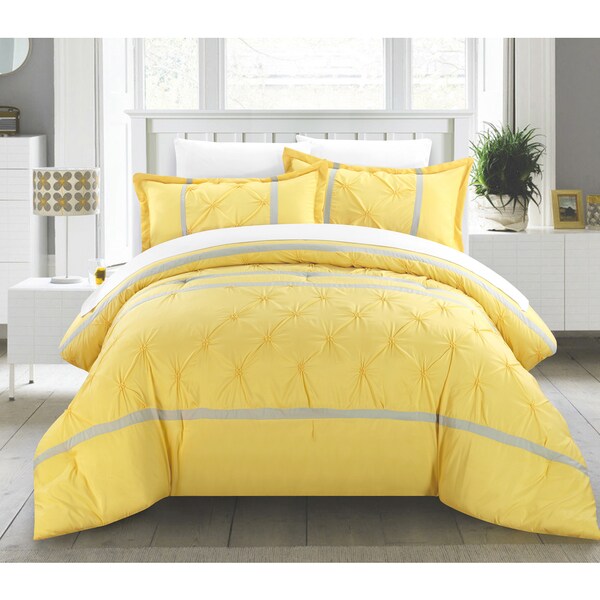Porch & Den Fruita 7-piece Yellow Duvet Cover Set