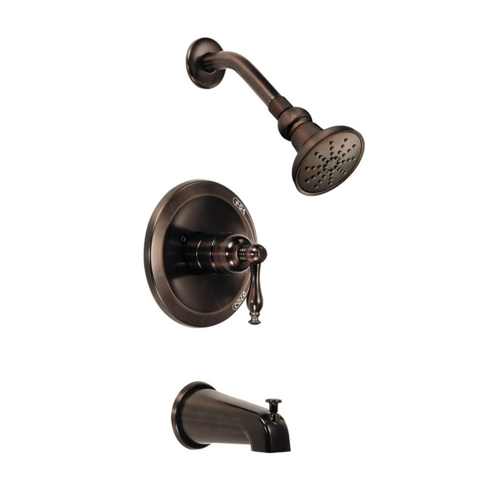 Gerber D520155RBT Bronze Sheridan Tub and Shower Faucet - Oil Rubbed Bronze