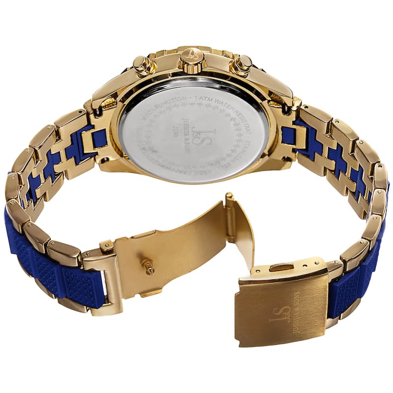 Joshua & Sons Men's Swiss Quartz Multifunction Bracelet Watch