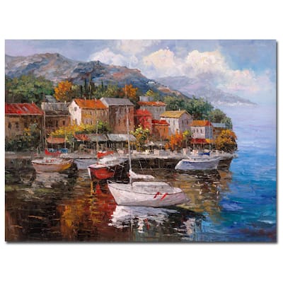 Joval 'At Sea' Gallery-wrapped Giclee Canvas Wall Art