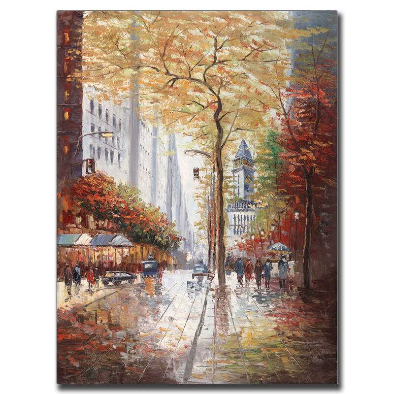 Joval 'French Street Scene II' Canvas Wall Art