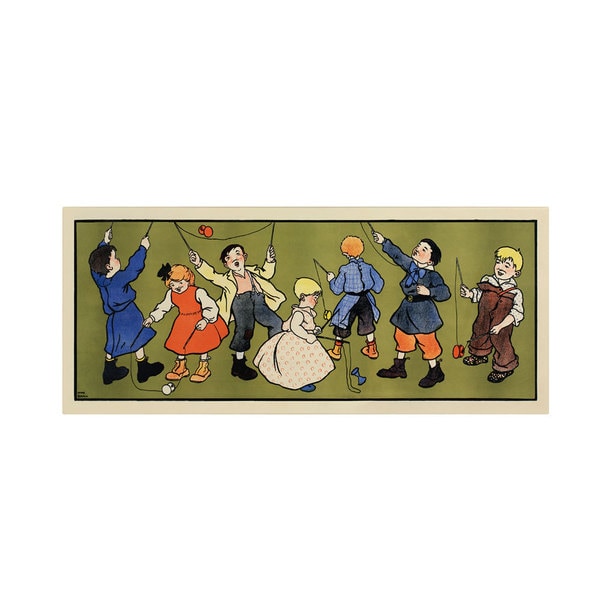 Childrens Panel Boys Canvas Wall Art