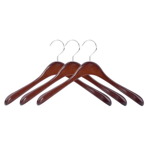 Wide outlet wooden hangers