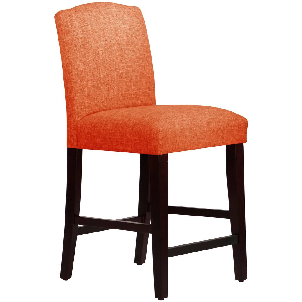 Skyline Furniture Arched Counter Stool in Klein Saffron