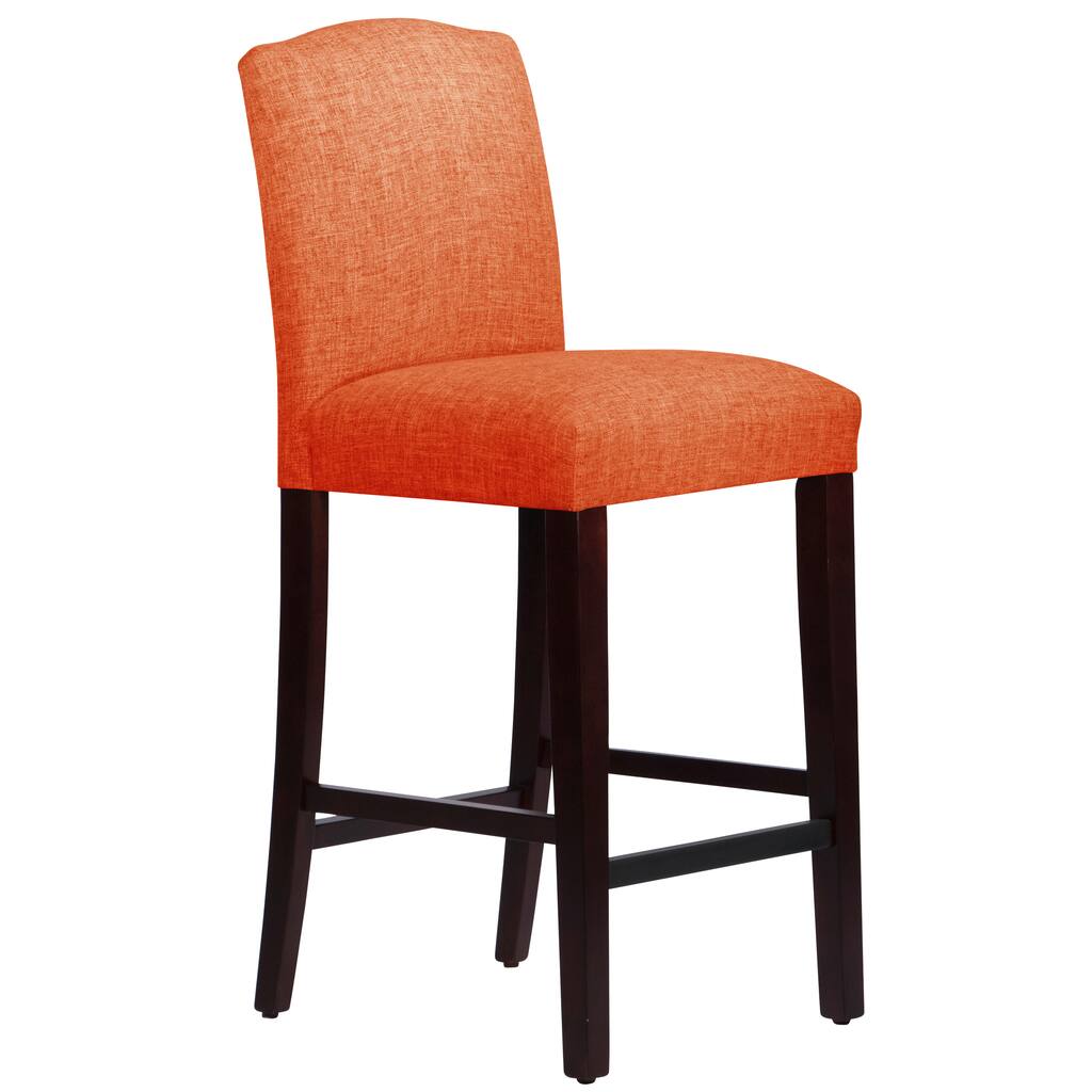 Skyline Furniture Arched Barstool in Klein Saffron