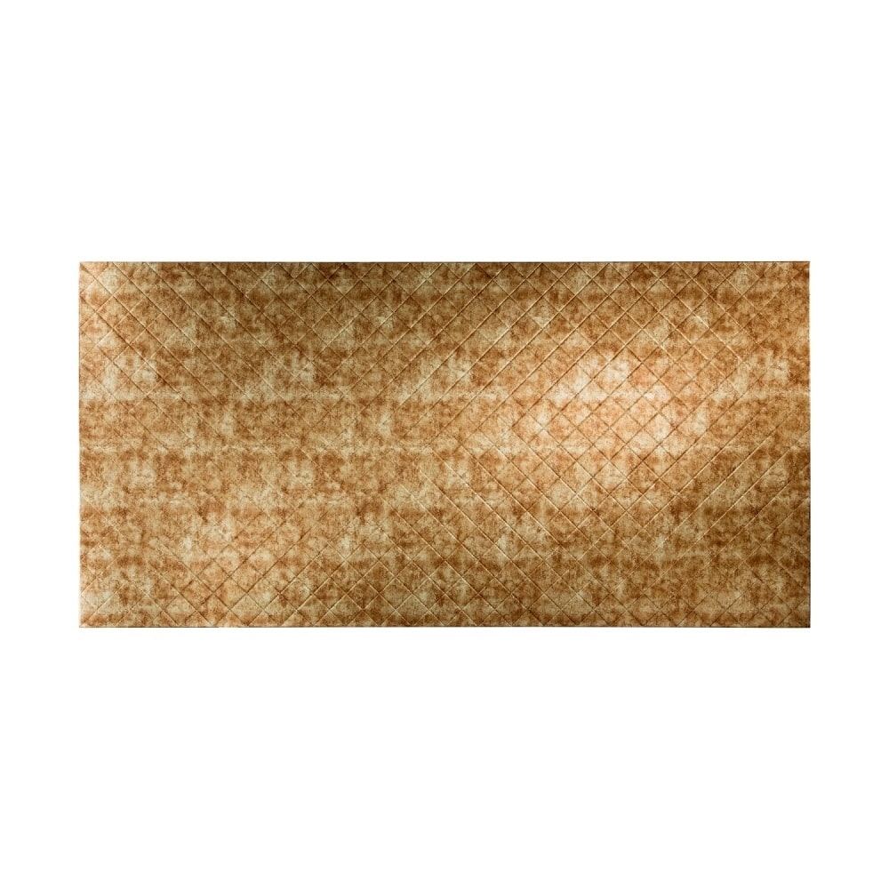 FASÄDE Quilted 4-foot x 8-foot PVC Wall Panel in Bermuda Bronze