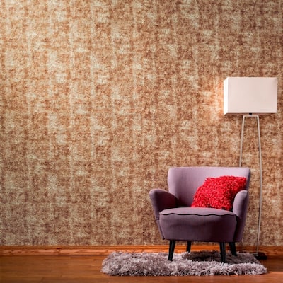 FASÄDE Hammered 4-foot x 8-foot PVC Wall Panel in Bermuda Bronze