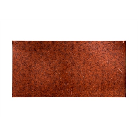 Fasade Alphabet Moonstone Copper Wall Panel (4' x 8')