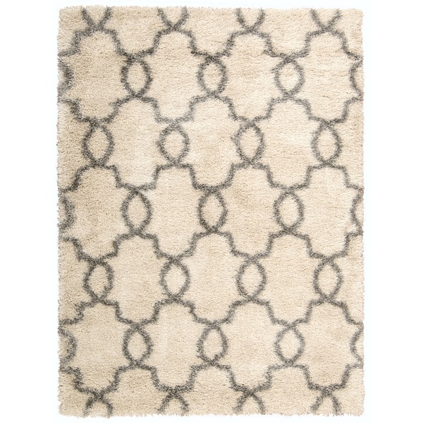 slide 2 of 4, Nourison Escape Area Rug 7'10" x 9'10" - White - Rectangle