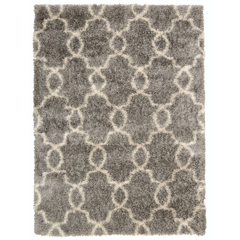 Nourison Escape Area Rug - 3' 11" x 5' 11" - Silver - Rectangle