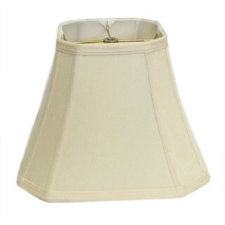 Beige Cut Corner Silk Shade