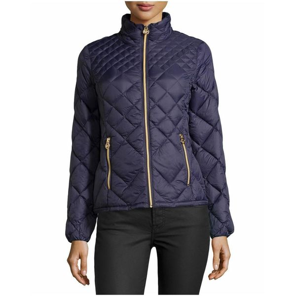 Michael Michael Kors Women's Purple Diamond Puffer Coat - 17616985 ...