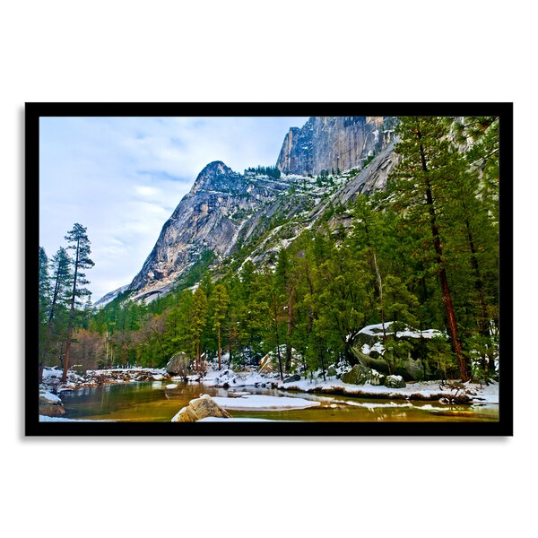 Gallery Direct 'Mirror Lake Yosemite' Paper Framed - Free Gallery Direct 'Mirror Lake Yosemite' Paper Framed - Free